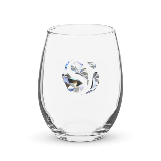 Crystal Stemless Wine Glass