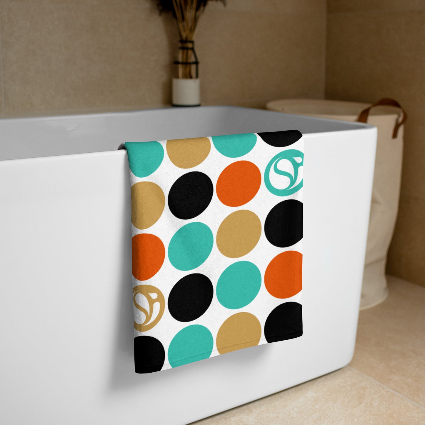 Mod Dots Towel