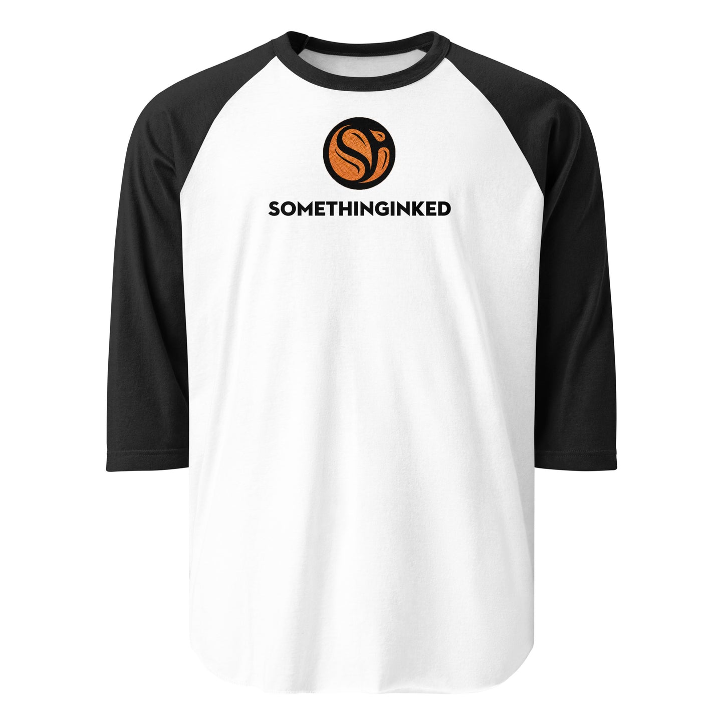 Something Inked Basketball 3/4 Sleeve Raglan Shirt