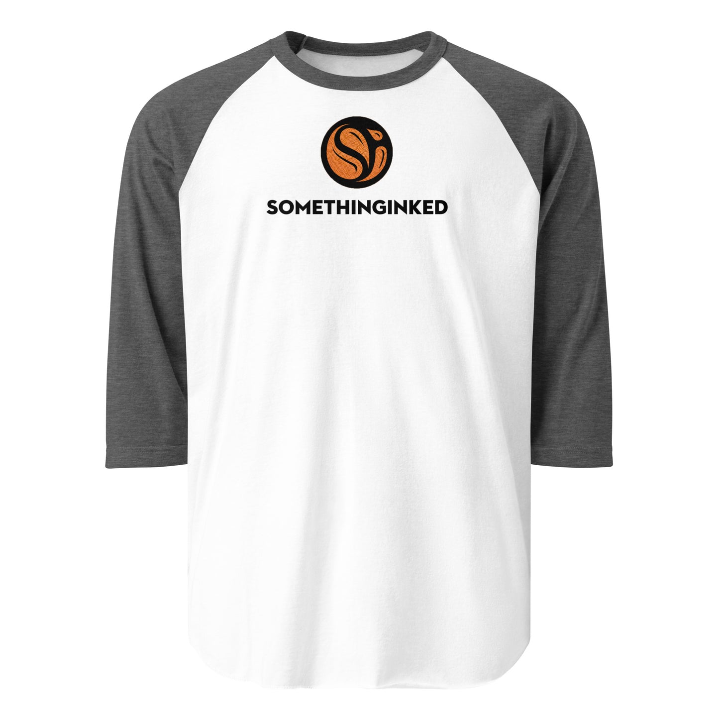 Something Inked Basketball 3/4 Sleeve Raglan Shirt