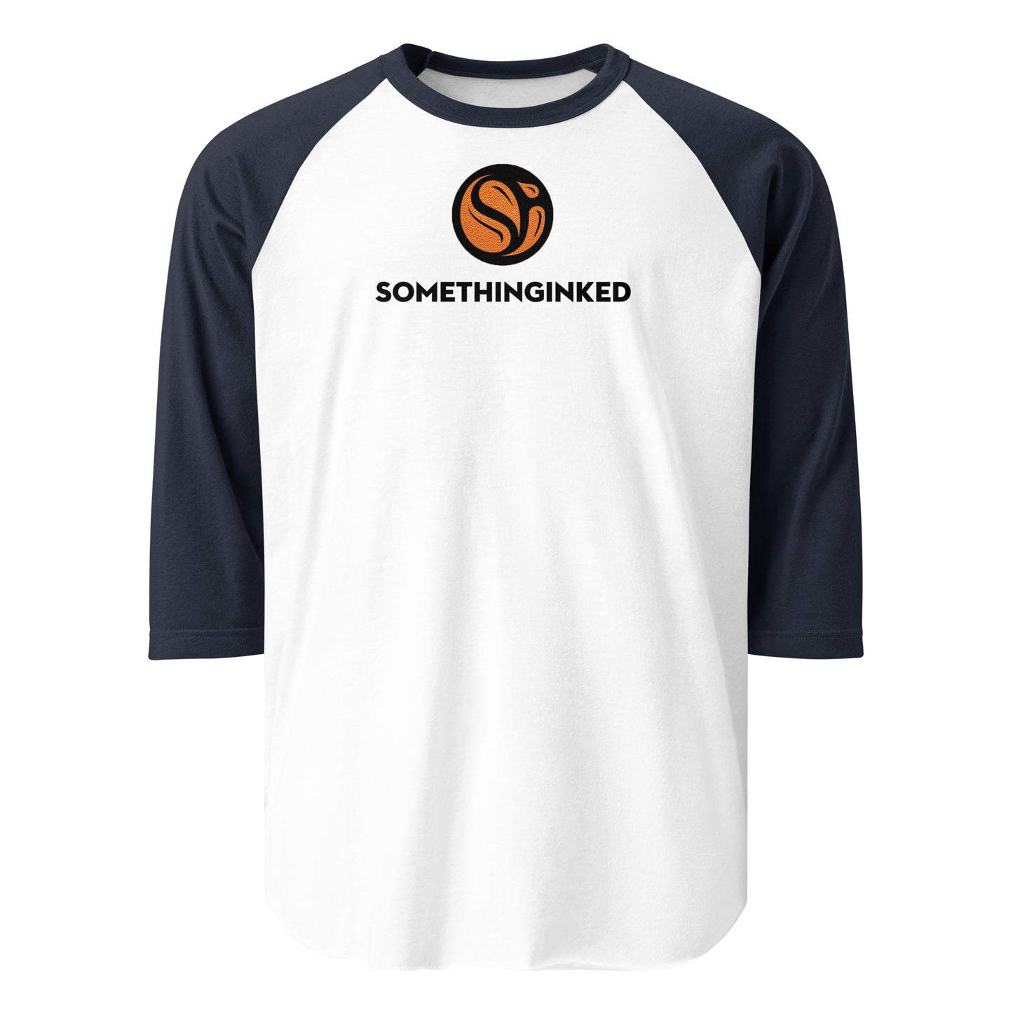 Something Inked Basketball 3/4 Sleeve Raglan Shirt