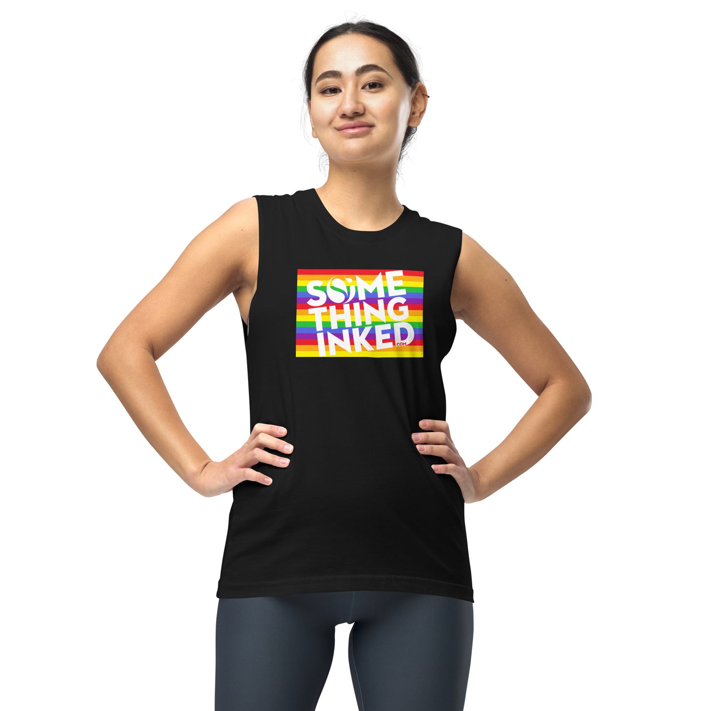 Rainbow Muscle Shirt