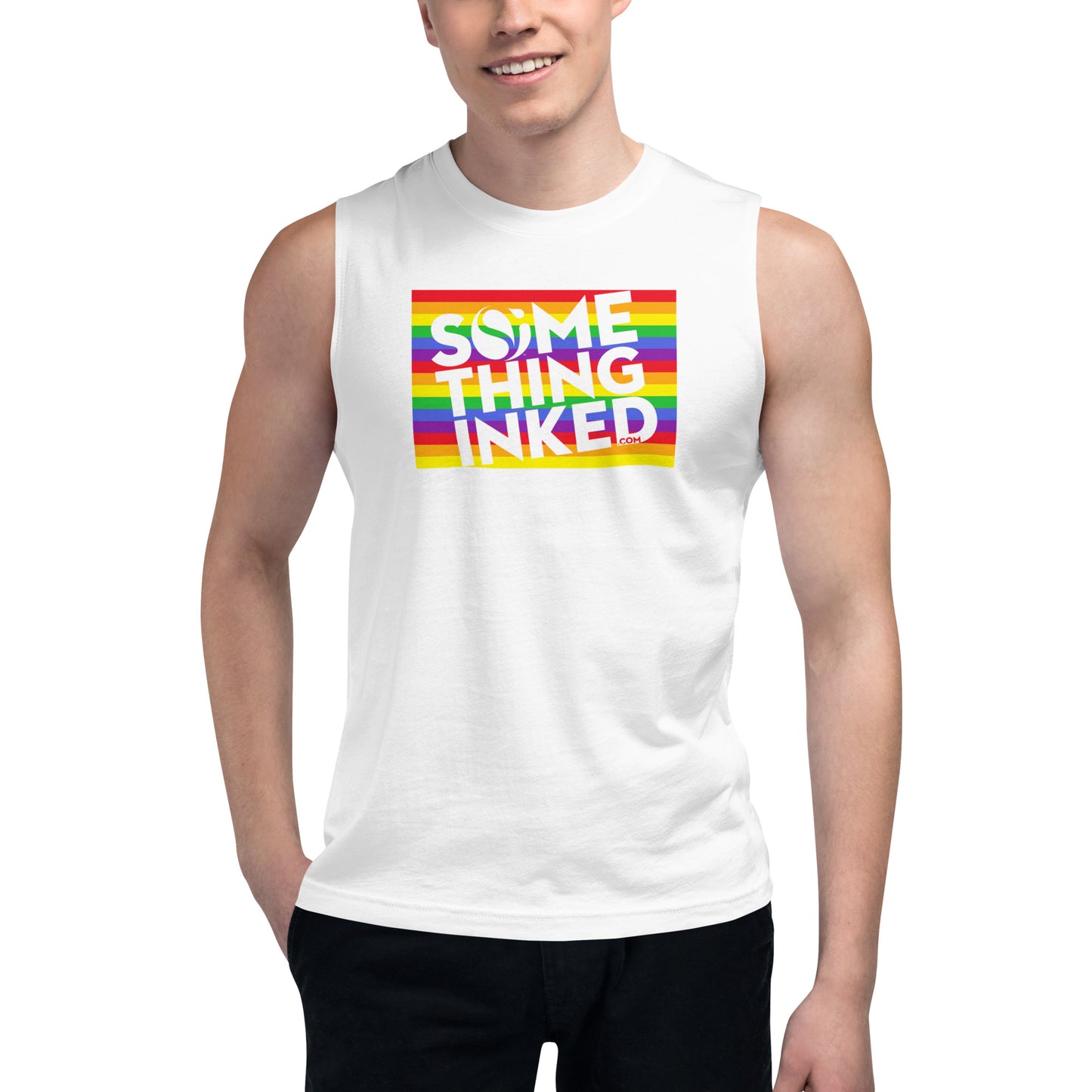 Rainbow Muscle Shirt