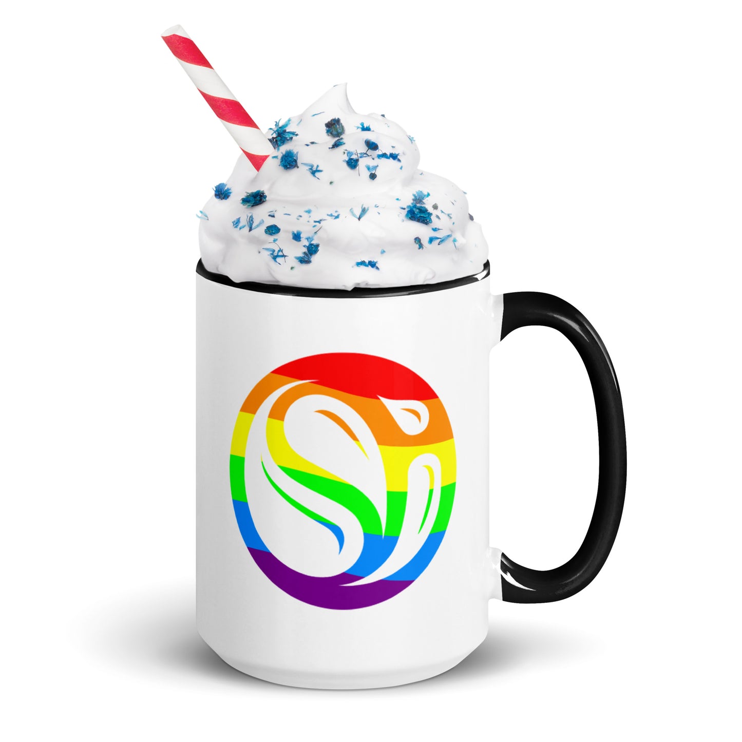 Rainbow Mug with Color Inside