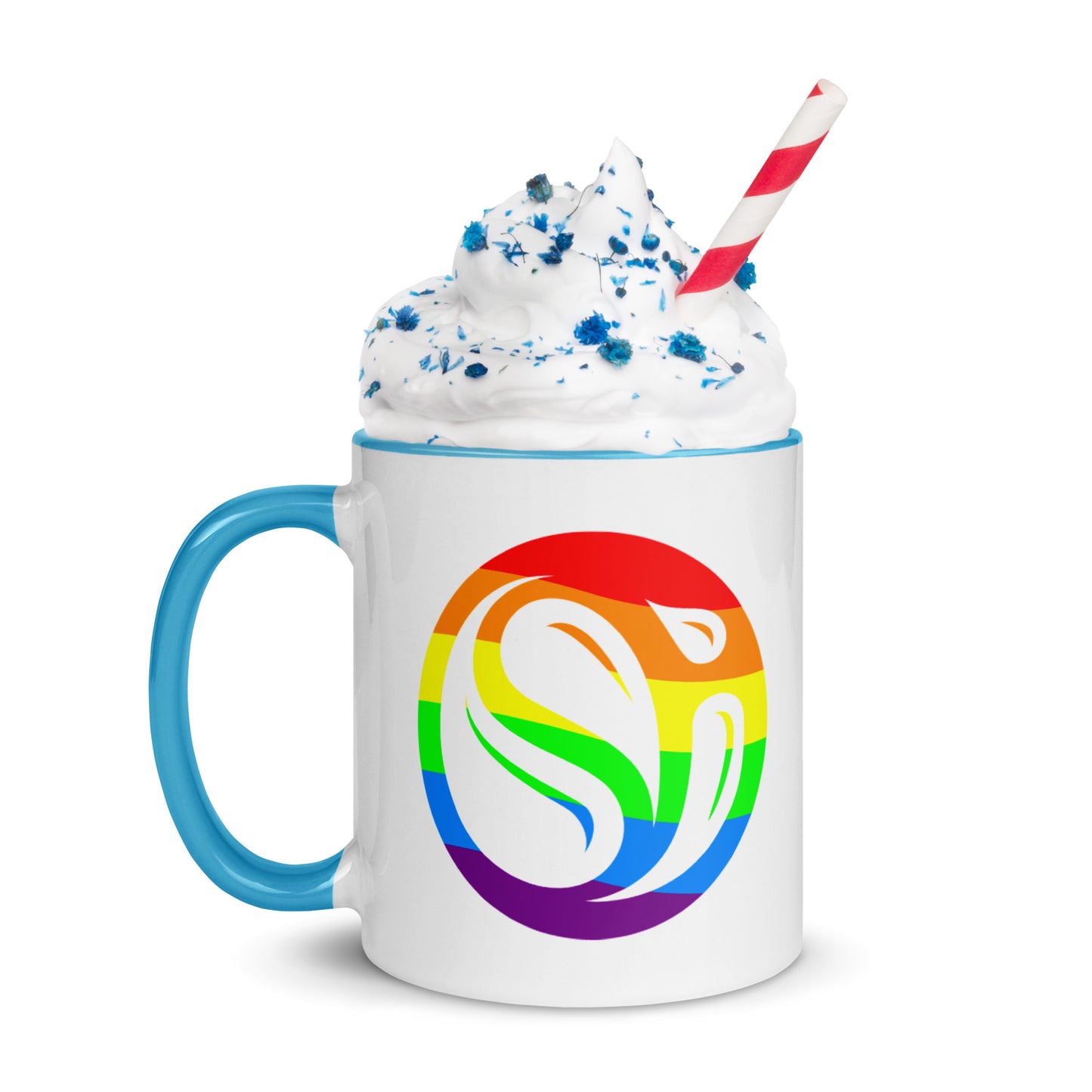 Rainbow Mug with Color Inside