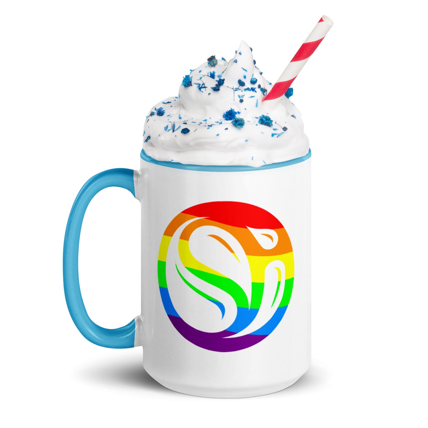 Rainbow Mug with Color Inside