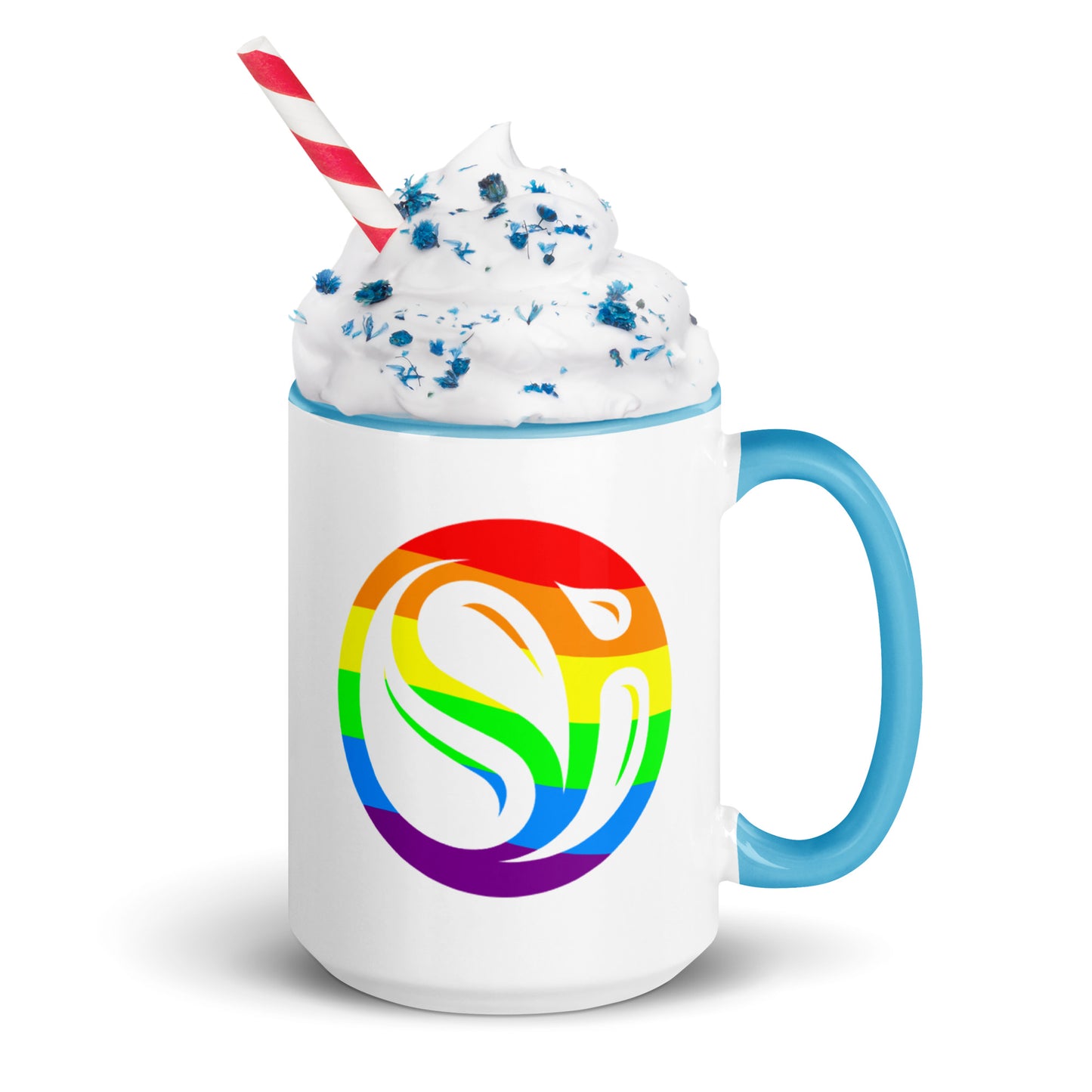 Rainbow Mug with Color Inside