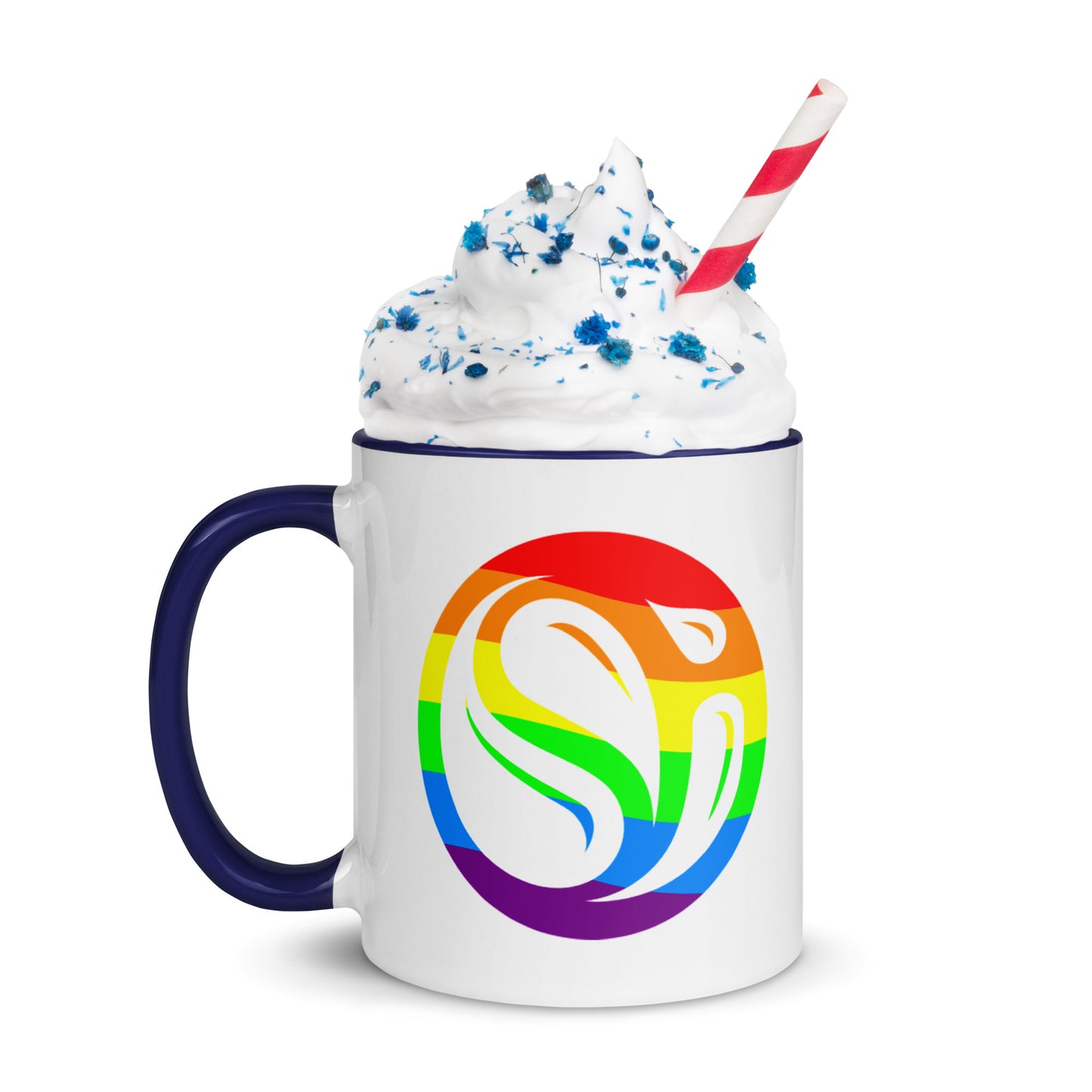 Rainbow Mug with Color Inside