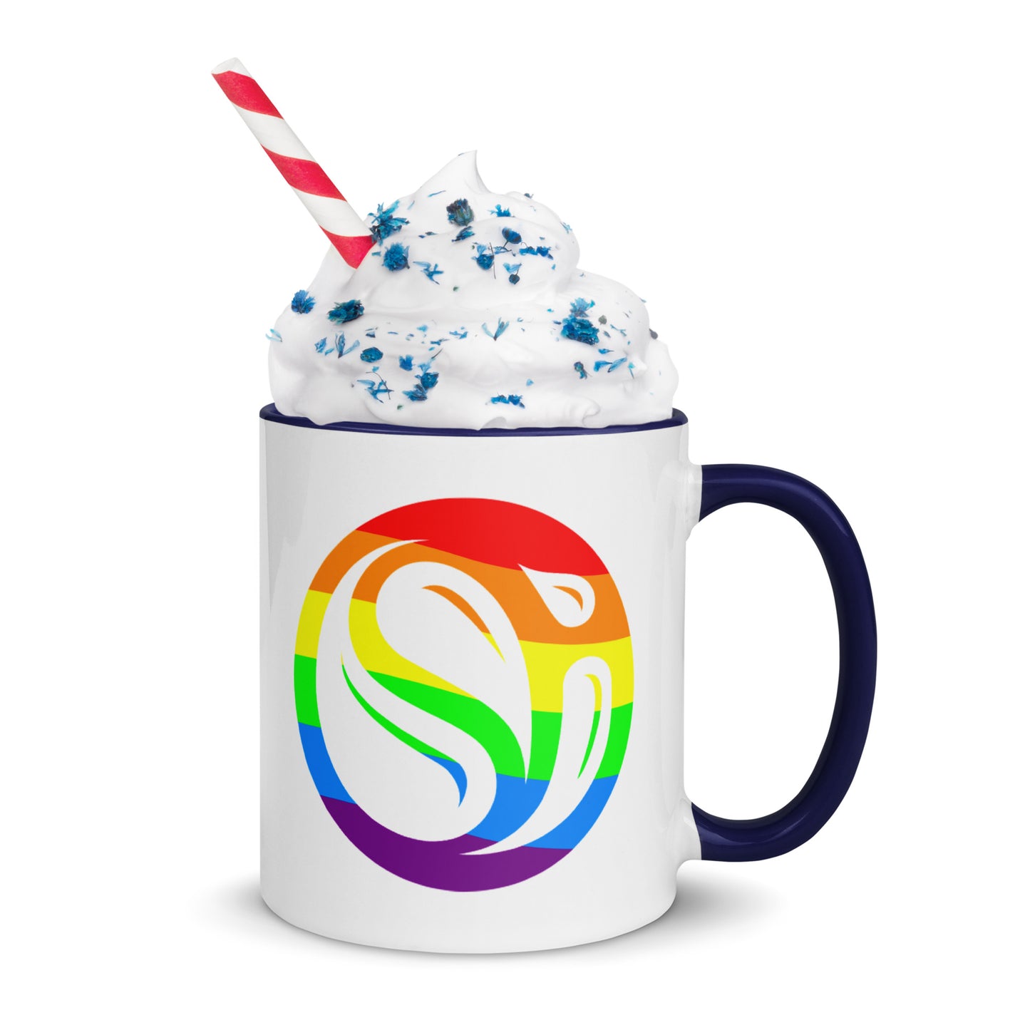 Rainbow Mug with Color Inside