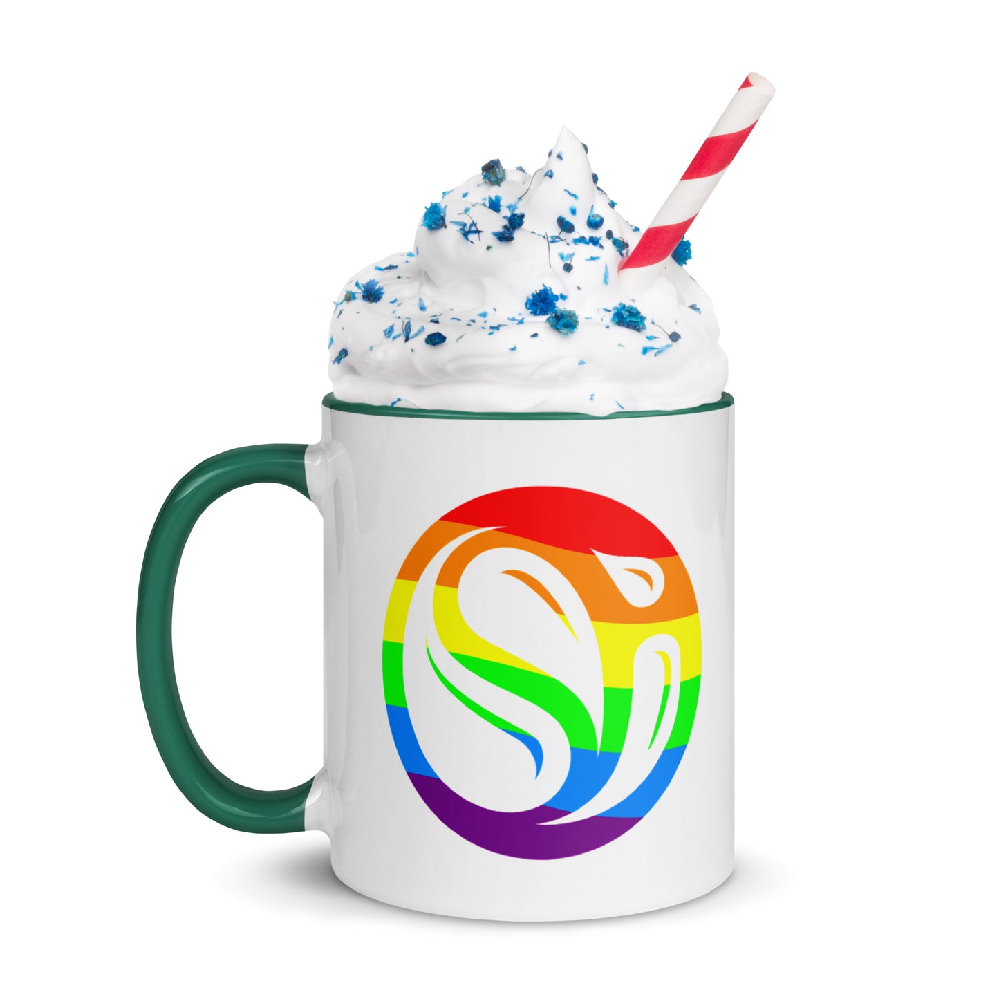 Rainbow Mug with Color Inside