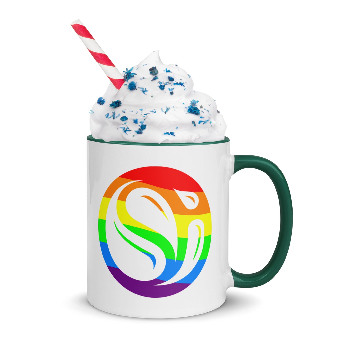 Rainbow Mug with Color Inside