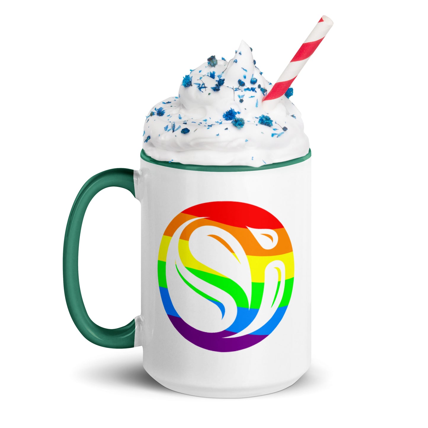 Rainbow Mug with Color Inside