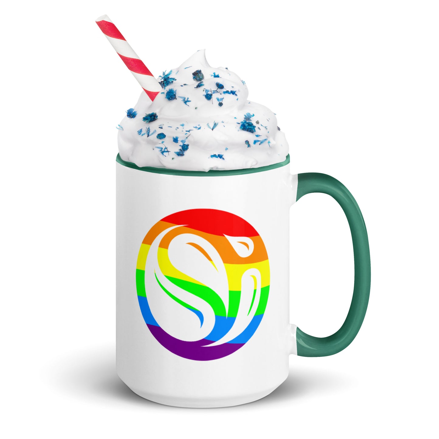 Rainbow Mug with Color Inside