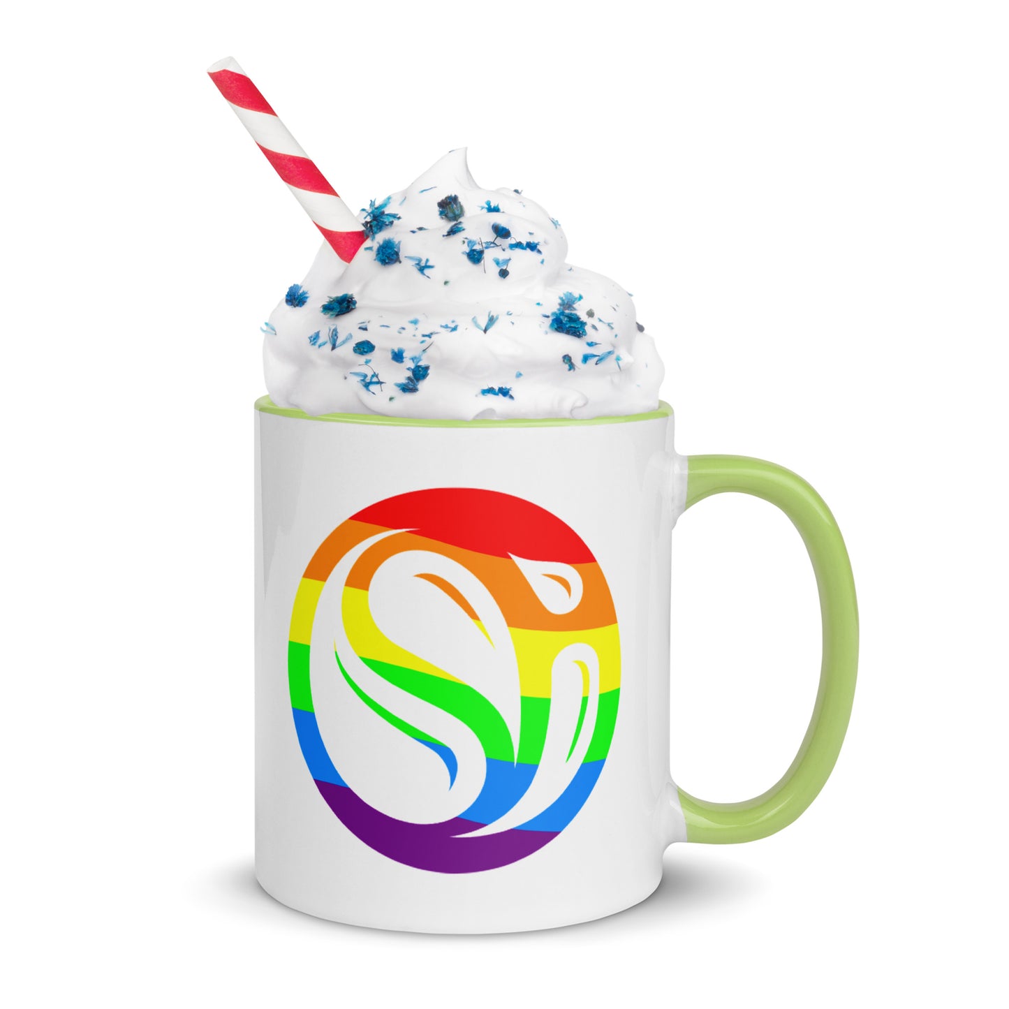 Rainbow Mug with Color Inside