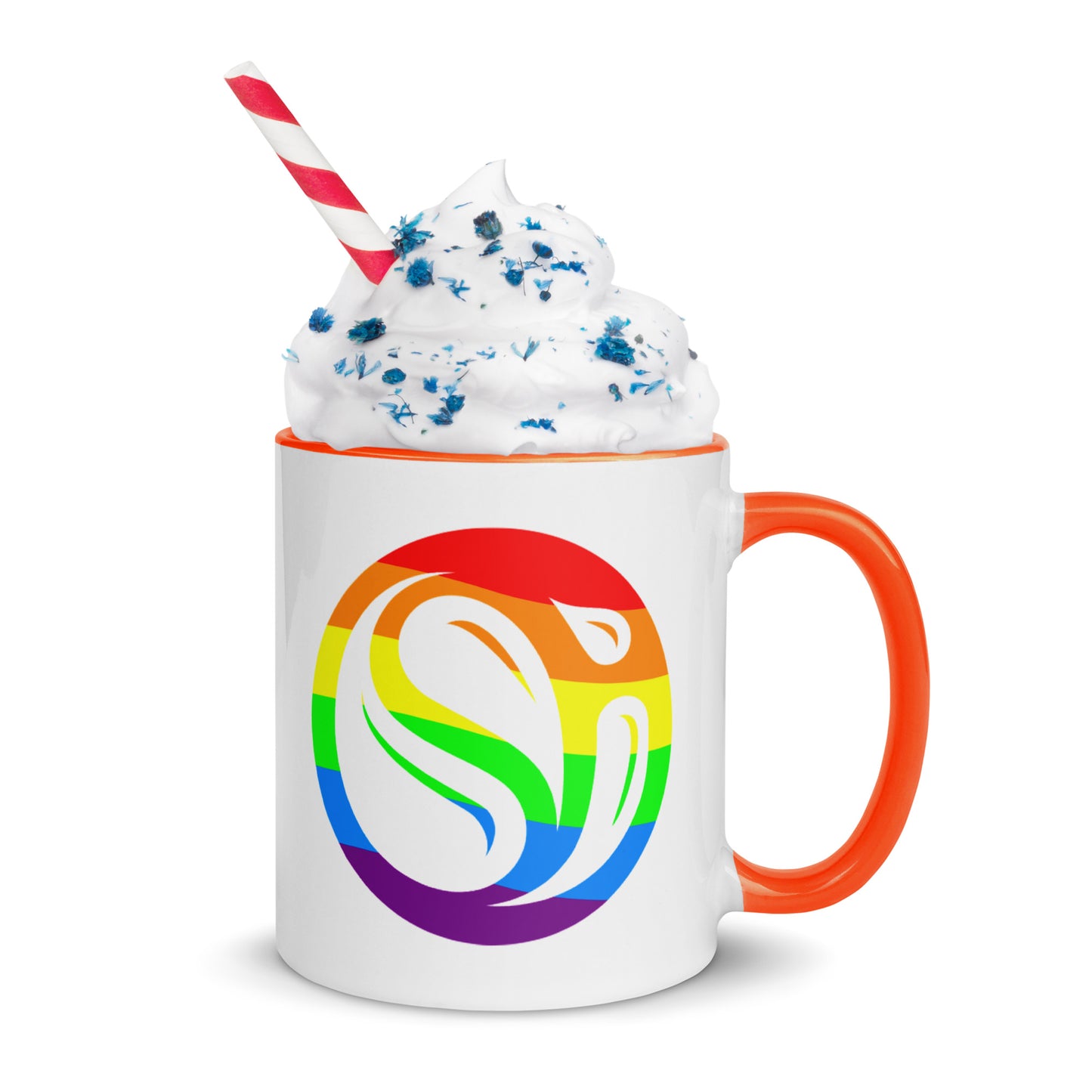 Rainbow Mug with Color Inside