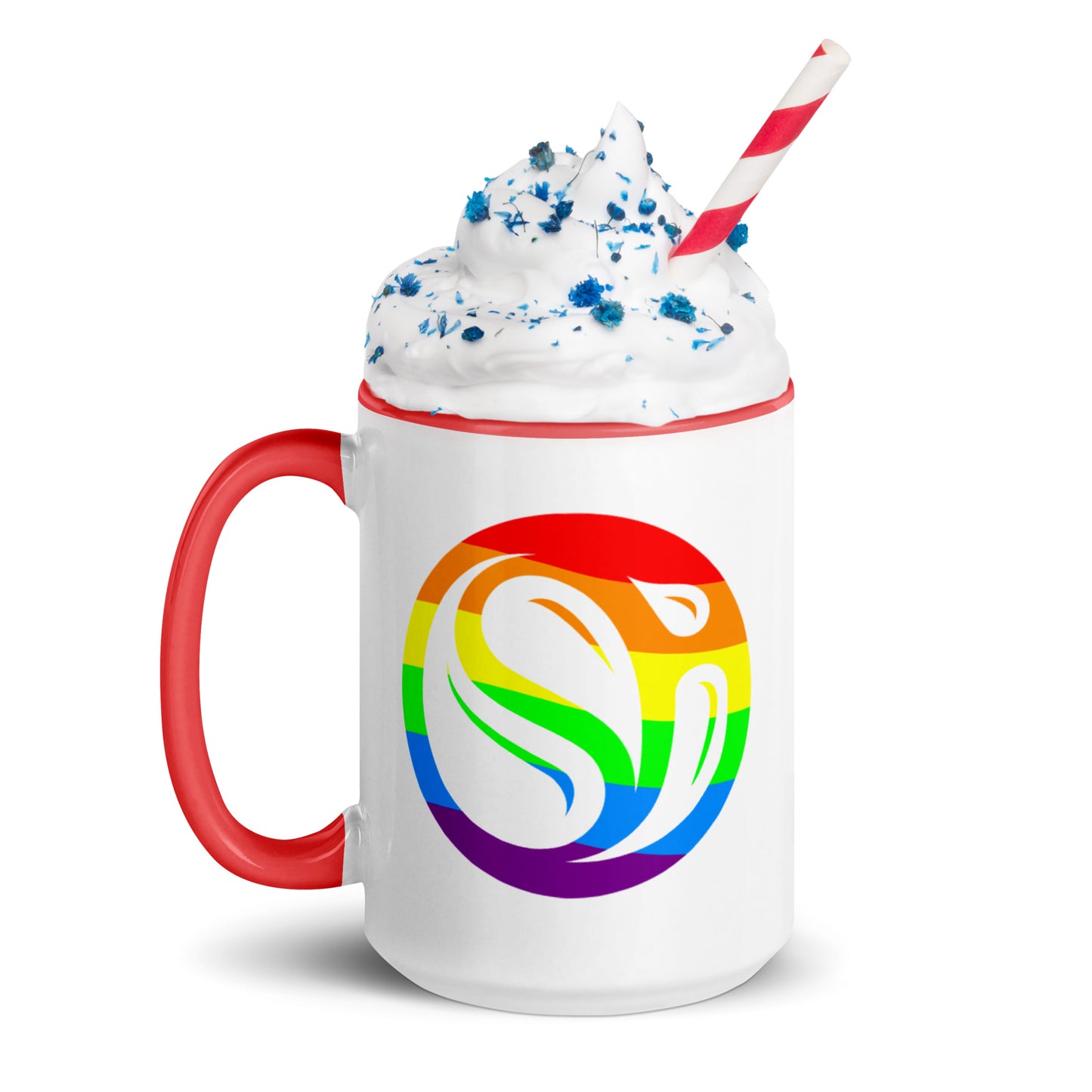 Rainbow Mug with Color Inside