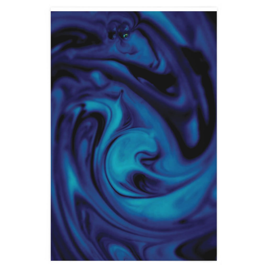 Ink Swirl Wrapping Paper