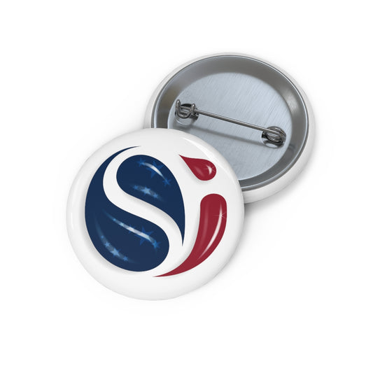 Patriotic Custom Pin Button