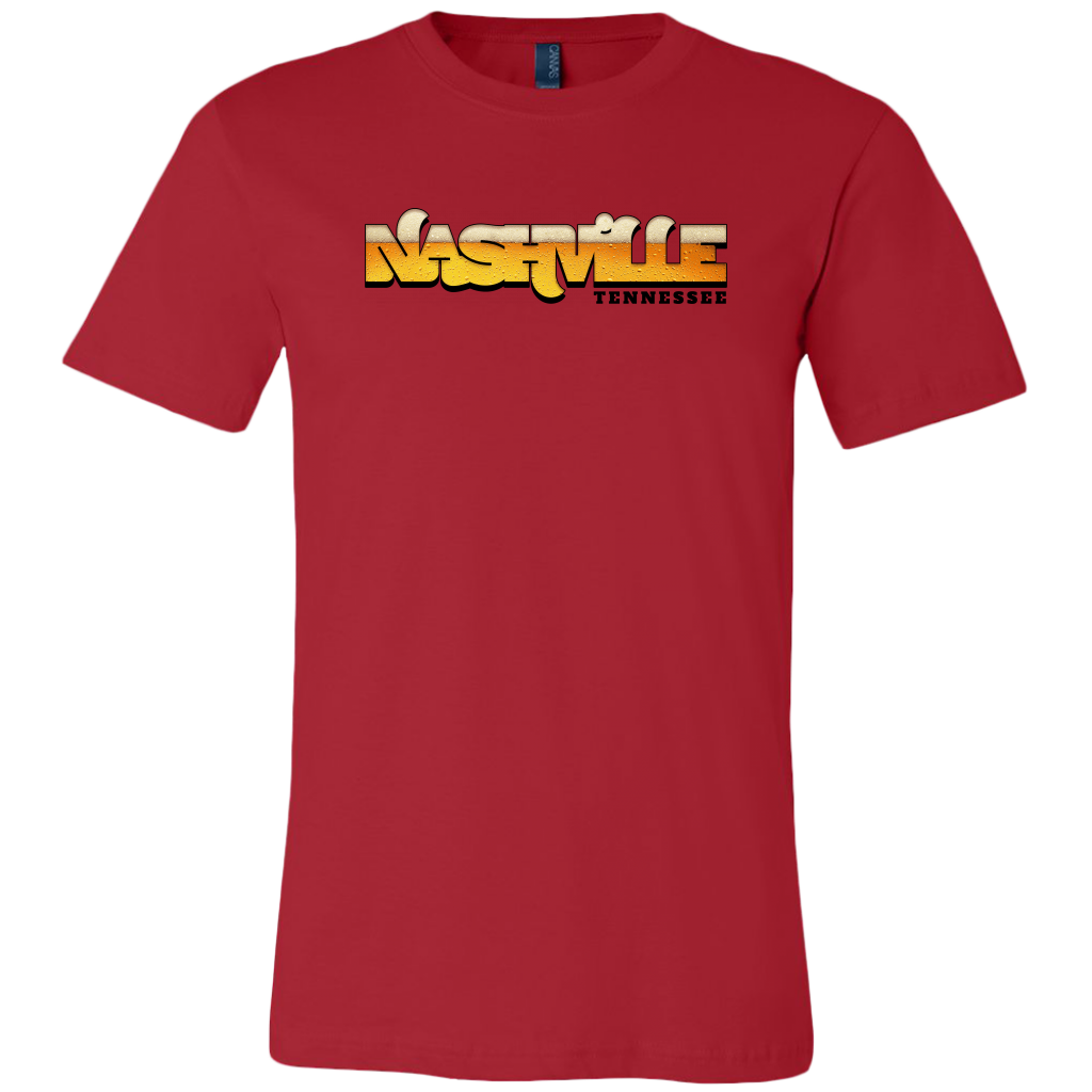 Nashville Beer Canvas Mens Shirt