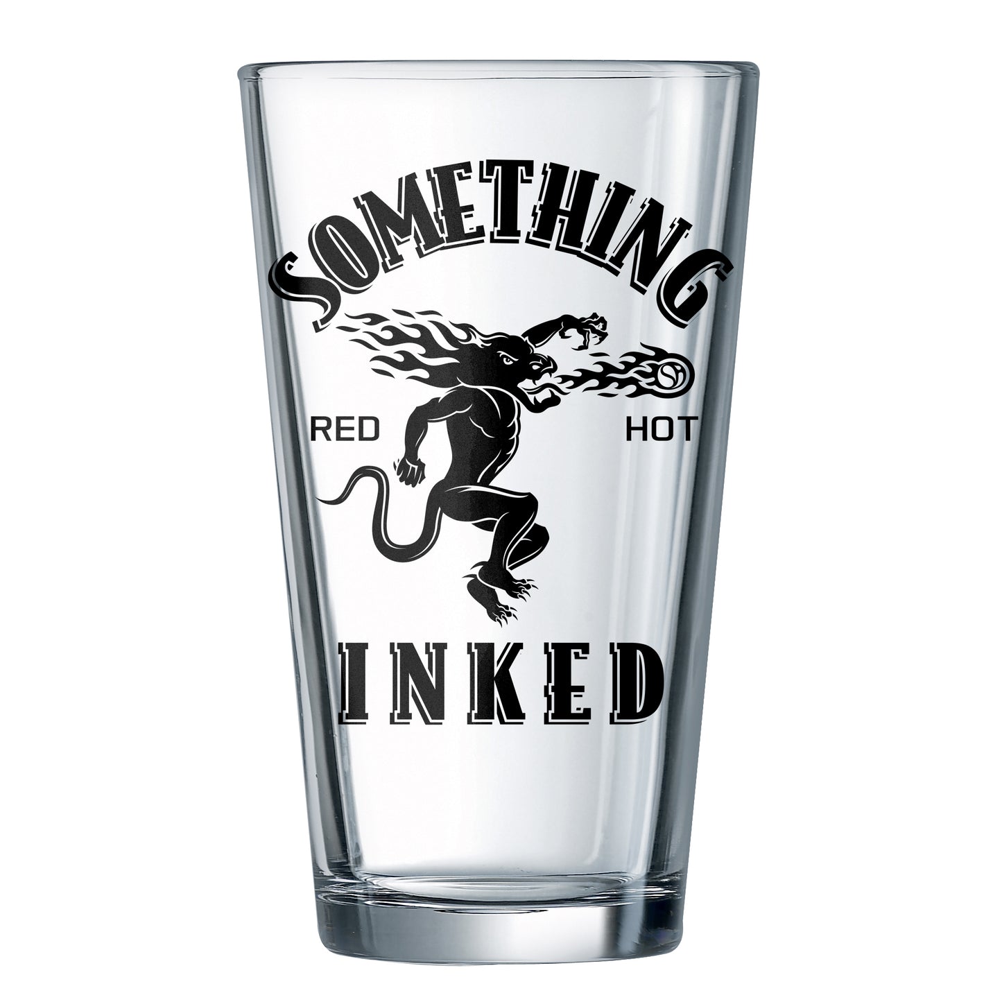 Something Hot Pint Glass