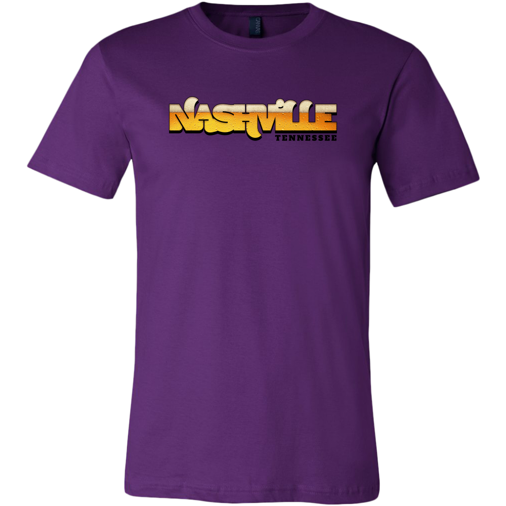 Nashville Beer Canvas Mens Shirt