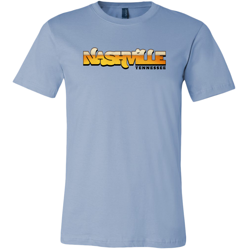 Nashville Beer Canvas Mens Shirt