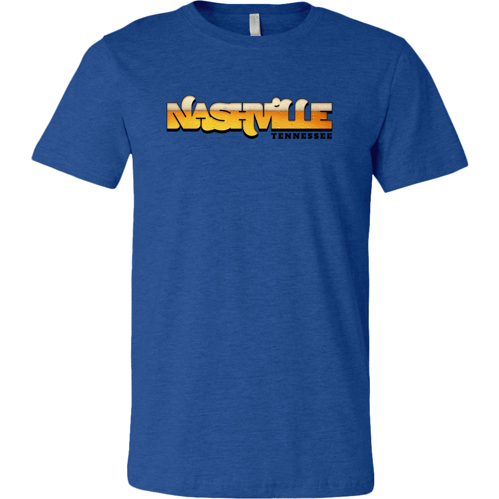 Nashville Beer Canvas Mens Shirt