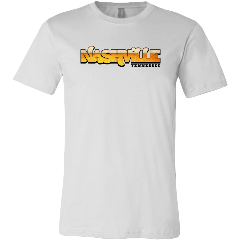 Nashville Beer Canvas Mens Shirt