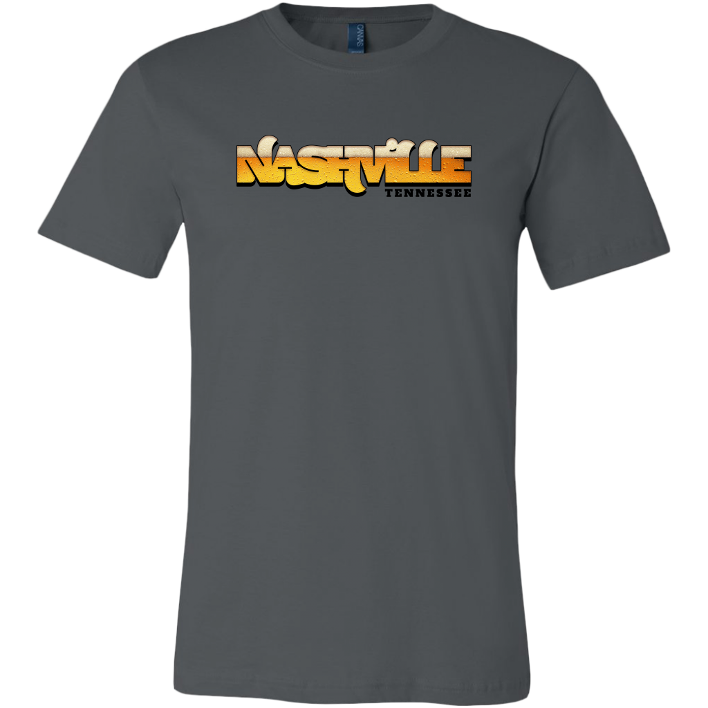 Nashville Beer Canvas Mens Shirt