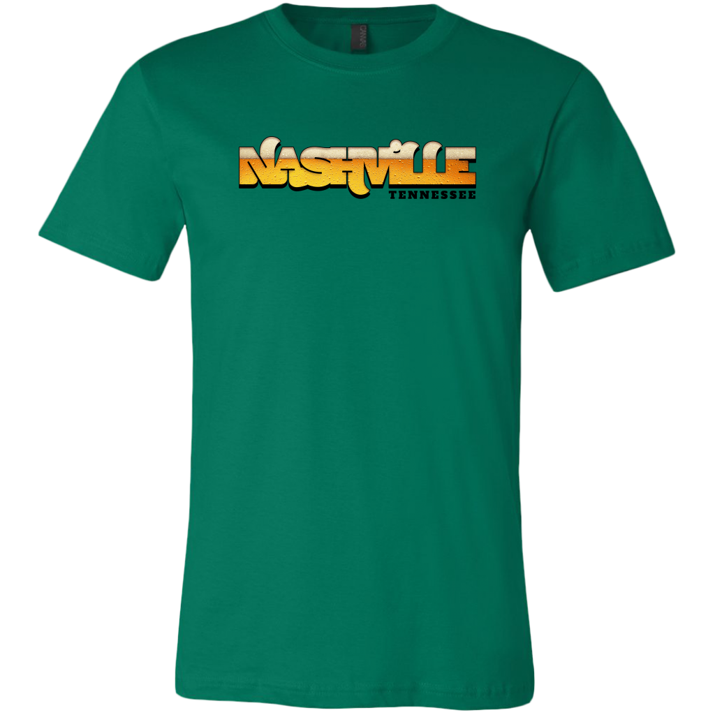 Nashville Beer Canvas Mens Shirt